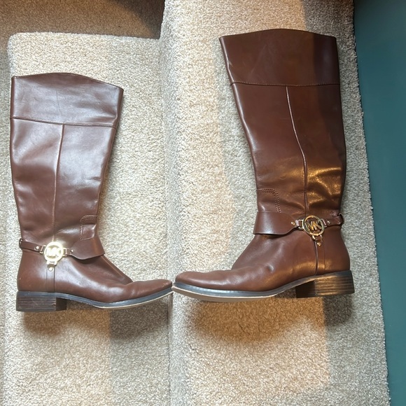 michael kors equestrian boots